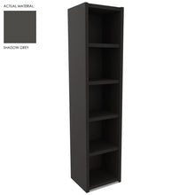 Load image into Gallery viewer, Roma Single Office Shelving Unit Shadow Grey Lacquer
