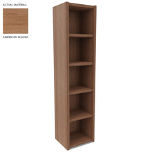 Load image into Gallery viewer, Roma Single Office Shelving Unit American Walnut
