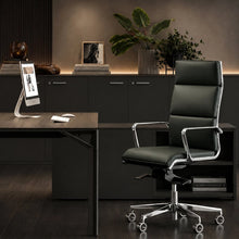 Load image into Gallery viewer, Luce Leather Office Chair in High End Office Setup
