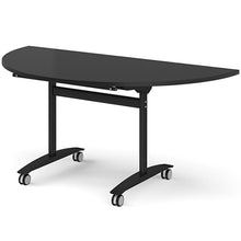 Load image into Gallery viewer, Onyx 180 Folding Training Table, Black Top with Black Legs
