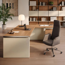 Load image into Gallery viewer, Ovation Standing Desk in Modern High End Home Office Setting
