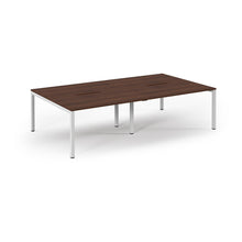Load image into Gallery viewer, Connection 2800 Walnut White Bench Desk
