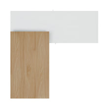 Load image into Gallery viewer, Symphony Corner Desk Top View on White Background
