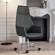 Load image into Gallery viewer, Vela Fabric Chair in Opulent Home Workspace

