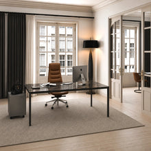 Load image into Gallery viewer, Vici Porcelain Desk in Modern Apartment Workspace
