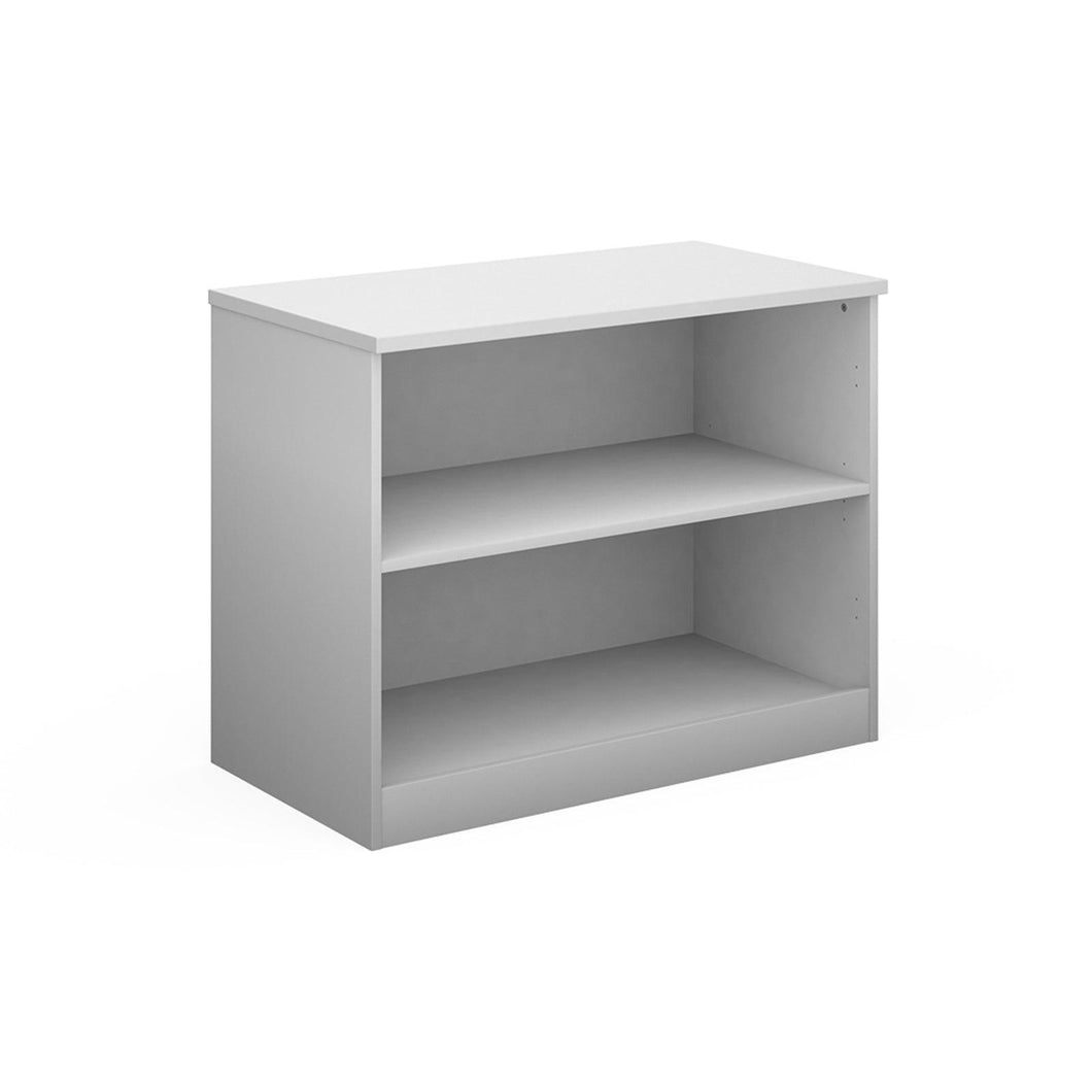 White Office Shelves