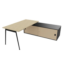 Load image into Gallery viewer, Symphony 160 Corner Desk Oak &amp; Anthracite
