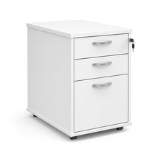 Load image into Gallery viewer, Connection Tall Under Desk Drawers in White Finish
