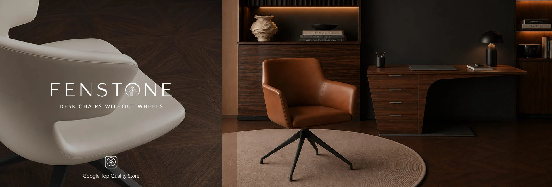 Fenstone corner desk collection showcasing premium executive designs for work or home