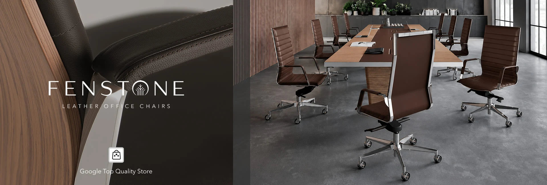 Fenstone corner desk collection showcasing premium executive designs for work or home