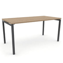 Load image into Gallery viewer, Mila Office Desk in Elm with Shadow Grey legs
