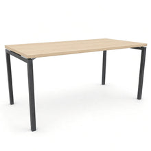 Load image into Gallery viewer, Mila Office Desk in Oak with Shadow Grey legs
