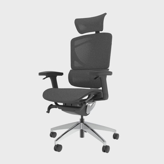 Kinetic Grey Ergonomic Chair 360 Video