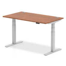 Load image into Gallery viewer, Black and Beech Stand Sit Desks
