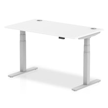 Load image into Gallery viewer, Black and Grey Oak Stand Sit Desks

