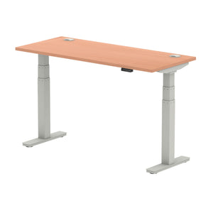 Silver and Beech Desk Electric