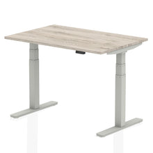 Load image into Gallery viewer, Silver and Grey Oak Standing Desk

