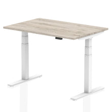 Load image into Gallery viewer, White and Grey Oak Standing Desk
