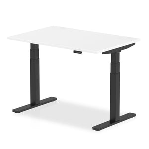 Black and White Standing Desk