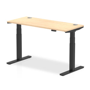 Black and Maple Desk Electric