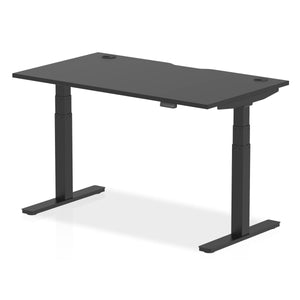 Black Sit Standing Desk