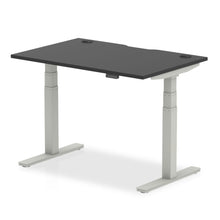 Load image into Gallery viewer, Black Sit Stand Desk
