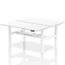 Load image into Gallery viewer, White and Maple Seated Standing Desk
