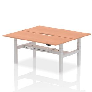 Air 2 Person Scalloped Standing Desk