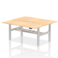 Load image into Gallery viewer, Air 2 Person Scalloped Standing Desk
