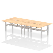 Load image into Gallery viewer, Air 4 Person Scalloped Standing Desk
