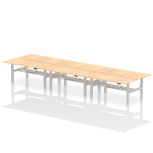 Load image into Gallery viewer, Air 6 Person Scalloped Standing Desk
