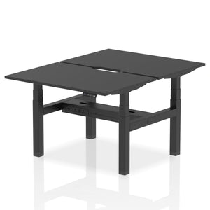 Air 2 Person Scalloped Desk