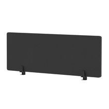 Load image into Gallery viewer, 1200 x 400mm Black Desk Screen
