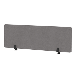 1600 x 400mm Grey Desk Screen