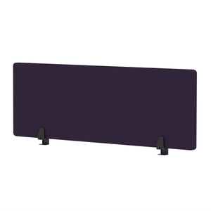 1200 x 400mm Blue Desk Screen