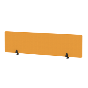 1800 x 400mm Yellow Desk Screen