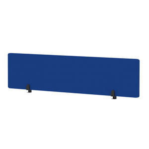 1800 x 400mm Blue Desk Screen