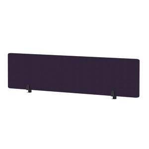 1800 x 400mm Purple Desk Screen