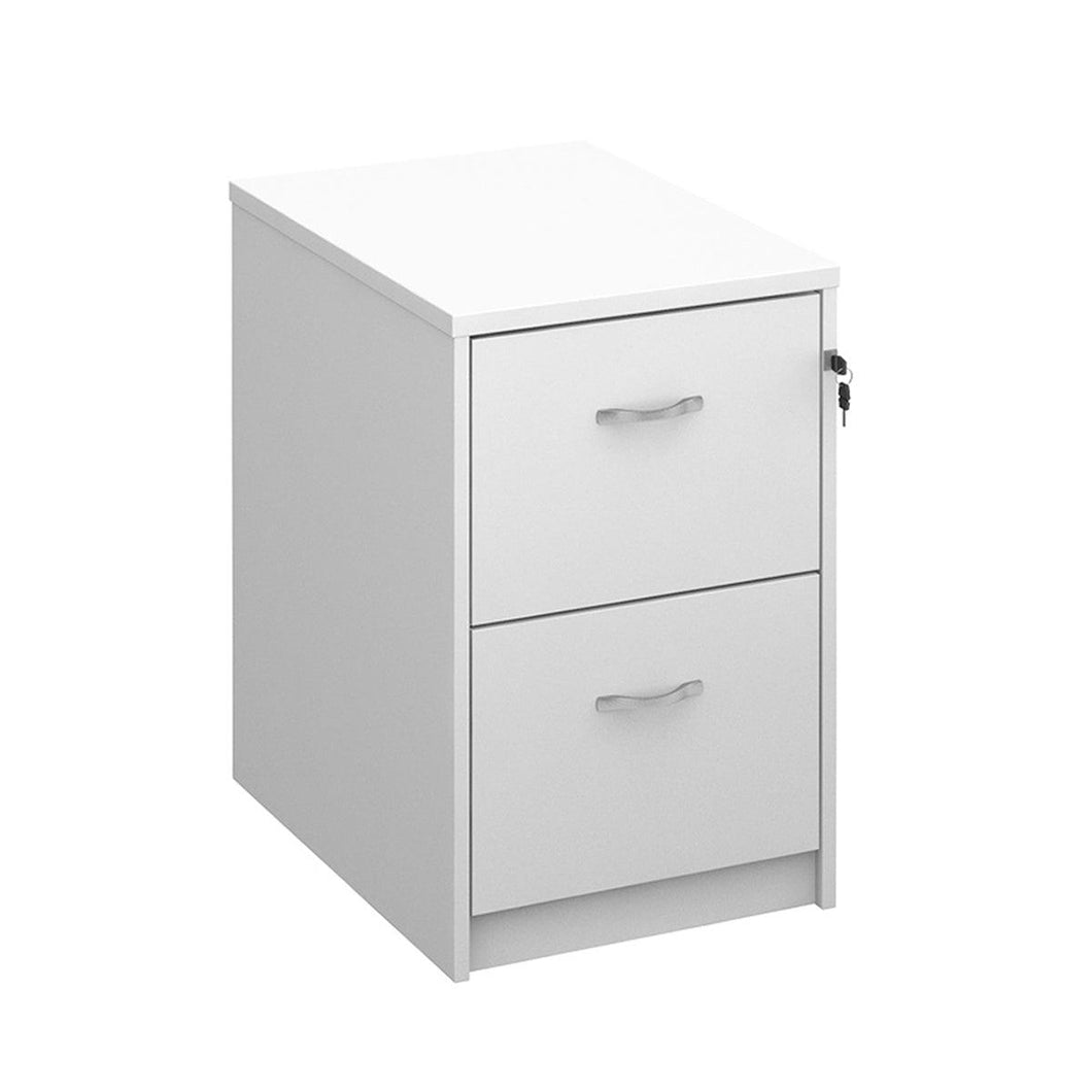 White 2 Drawer Filing Cabinet