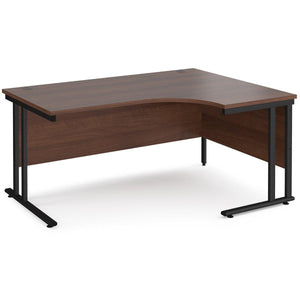 Walnut Corner Desk for Office