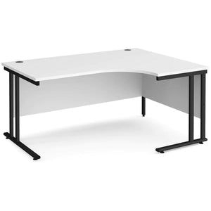 White Corner Desk for Office