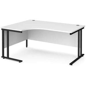 LH White Corner Desk for Office