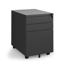Load image into Gallery viewer, Hexa Under Desk Drawers in Black Metal Finish
