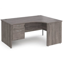 Load image into Gallery viewer, Right Hand Grey Oak L Shaped Desk
