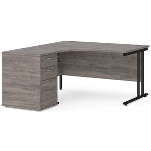 L Shaped Desk With Storage - Fenstone®