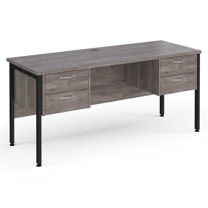 Maestro Office Desk for Home Grey Oak