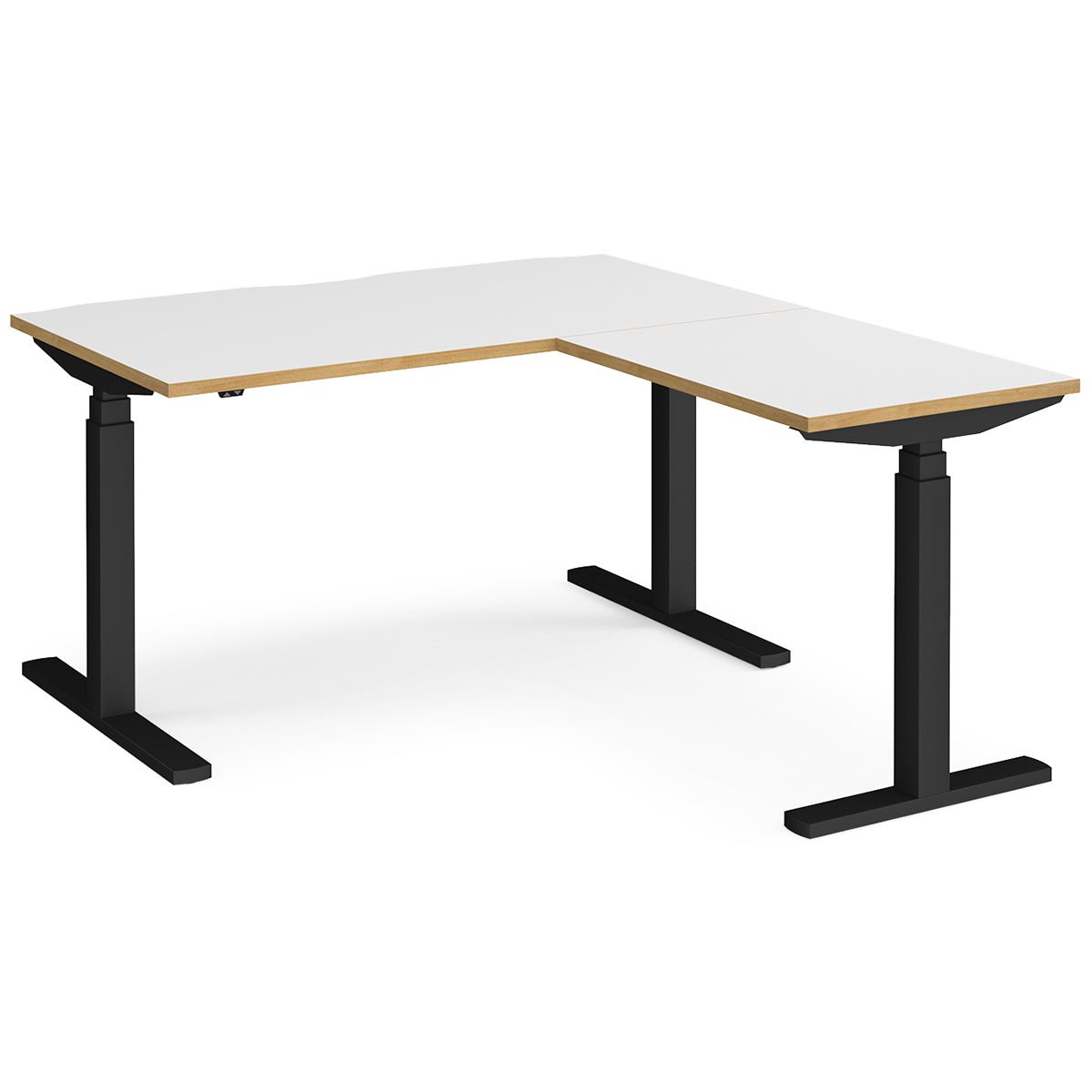 Sit Stand Electric L Shaped Desk - Fenstone®