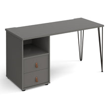 Load image into Gallery viewer, Tikal Computer Desk with Drawers - Fenstone®
