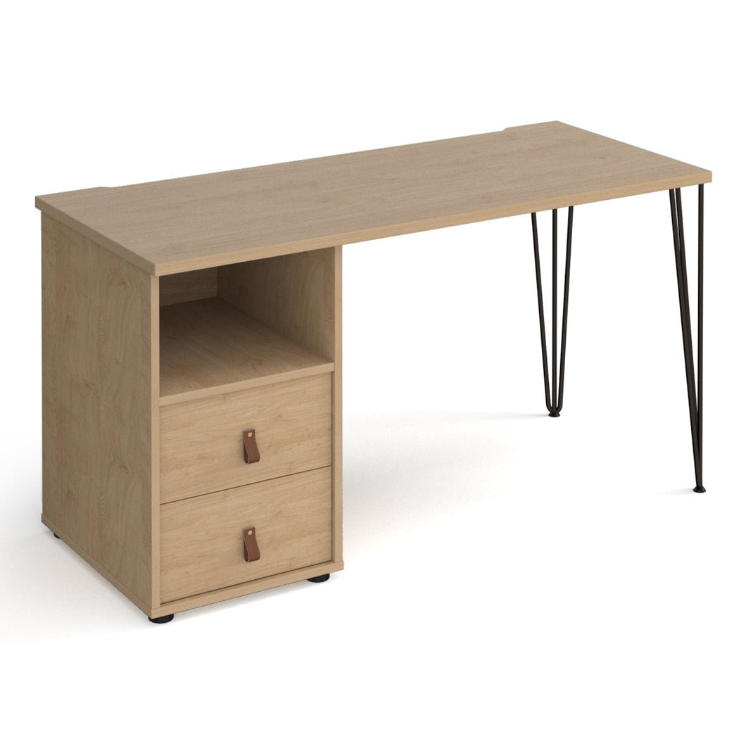 Tikal Computer Desk with Drawers - Fenstone®