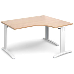 Trello Beech Right Hand Desk